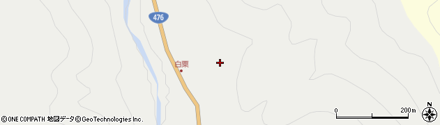福井県池田町（今立郡）松ヶ谷周辺の地図