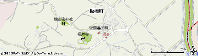 茨城県龍ケ崎市板橋町1955周辺の地図