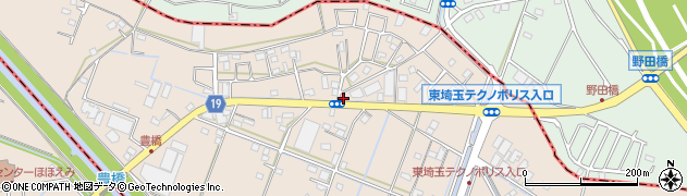 内川神社前周辺の地図