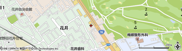ラーメン山岡家 野田店周辺の地図
