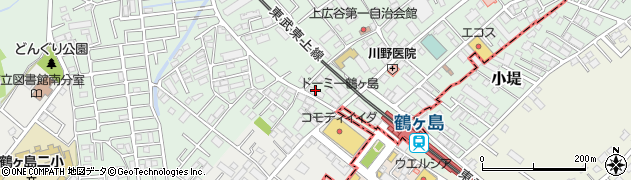 王子警備企画株式会社　埼玉西支店周辺の地図