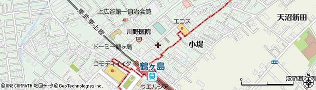 サンライズ住研株式会社　鶴ヶ島店周辺の地図