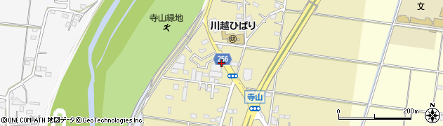 埼玉県川越市寺山140周辺の地図