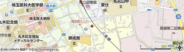 埼玉県入間郡毛呂山町小田谷740周辺の地図