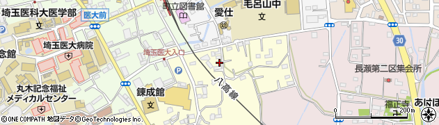 埼玉県入間郡毛呂山町小田谷747周辺の地図