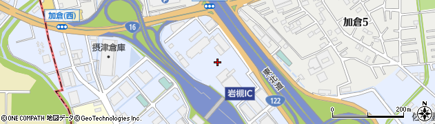埼玉県　警察本部高速道路交通警察隊岩槻分駐隊周辺の地図