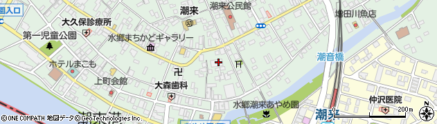 常陽銀行潮来支店 ＡＴＭ周辺の地図