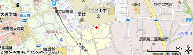 埼玉県入間郡毛呂山町小田谷332周辺の地図