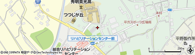 埼玉県上尾市上野周辺の地図