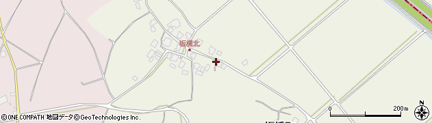茨城県龍ケ崎市板橋町2408周辺の地図