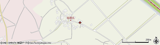 茨城県龍ケ崎市板橋町2420周辺の地図