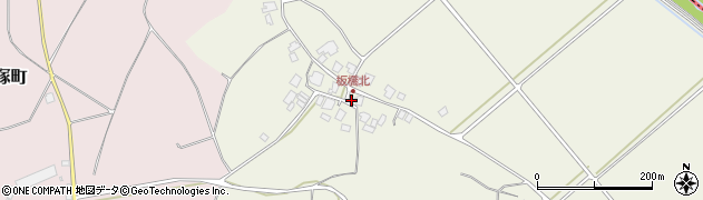 茨城県龍ケ崎市板橋町2390周辺の地図