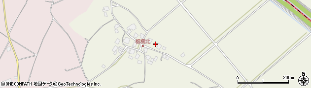 茨城県龍ケ崎市板橋町2411周辺の地図