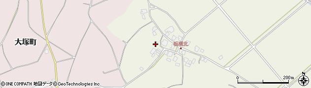 茨城県龍ケ崎市板橋町2172周辺の地図