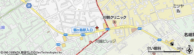かつ敏 鶴ヶ島店周辺の地図