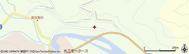 岐阜県郡上市白鳥町前谷79周辺の地図