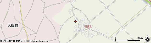 茨城県龍ケ崎市板橋町2173周辺の地図