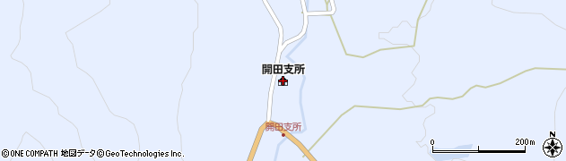 木曽町開田支所周辺の地図