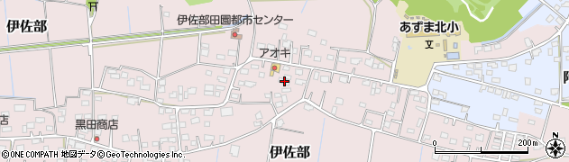 茨城県稲敷市伊佐部1106周辺の地図