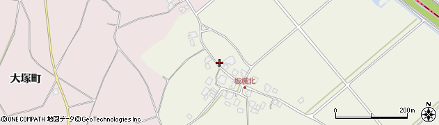 茨城県龍ケ崎市板橋町2174周辺の地図
