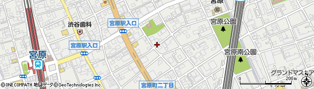 埼玉県さいたま市北区宮原町周辺の地図