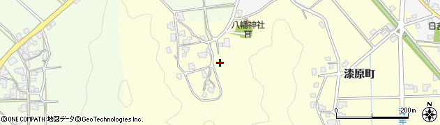 福井県鯖江市漆原町周辺の地図