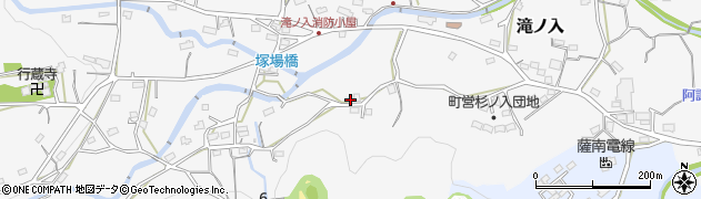 埼玉県入間郡毛呂山町滝ノ入277周辺の地図