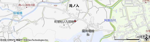 埼玉県入間郡毛呂山町滝ノ入217周辺の地図