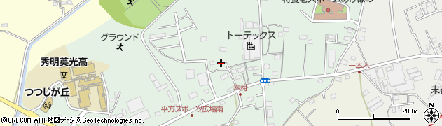 埼玉県上尾市上野748周辺の地図