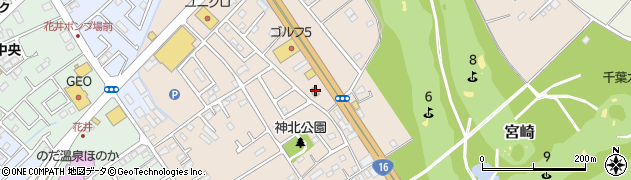ファミリーマート野田堤根店周辺の地図