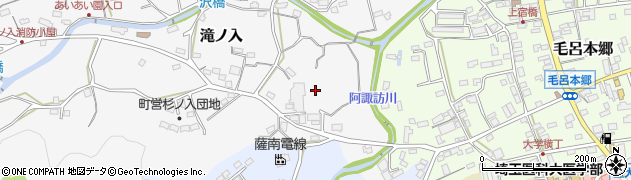 埼玉県入間郡毛呂山町滝ノ入19周辺の地図