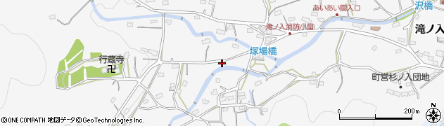 埼玉県入間郡毛呂山町滝ノ入456周辺の地図