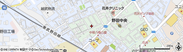 花井第四公園周辺の地図