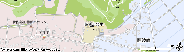稲敷市立あずま北小学校周辺の地図