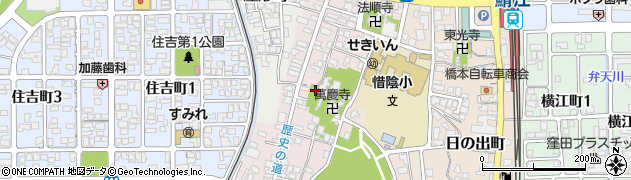 福井県鯖江市深江町周辺の地図
