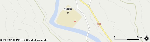 岐阜県下呂市小坂町長瀬382周辺の地図