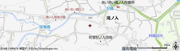埼玉県入間郡毛呂山町滝ノ入246周辺の地図