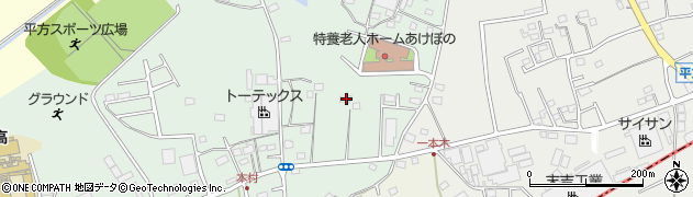 埼玉県上尾市上野623周辺の地図