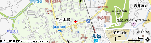 埼玉縣信用金庫毛呂山支店周辺の地図