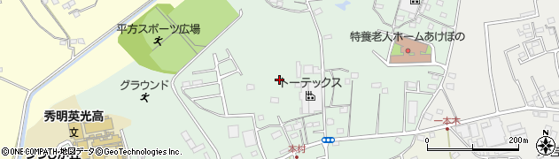 埼玉県上尾市上野747周辺の地図