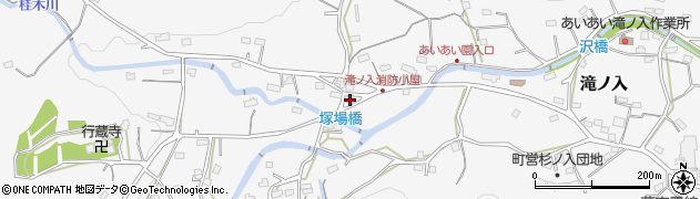 埼玉県入間郡毛呂山町滝ノ入424周辺の地図