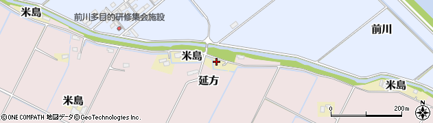 米島公民館周辺の地図