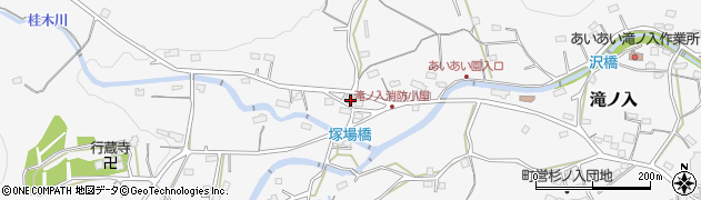 埼玉県入間郡毛呂山町滝ノ入402周辺の地図
