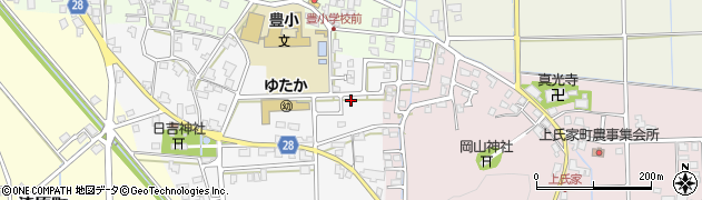 福井県鯖江市上野田町周辺の地図