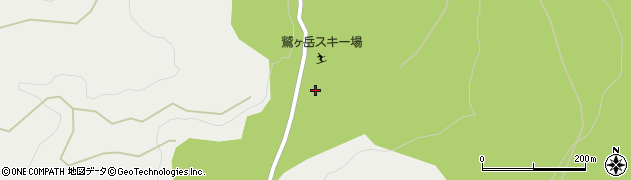 天然鷲ケ岳温泉周辺の地図