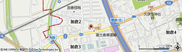 株式会社花菱　加倉店周辺の地図