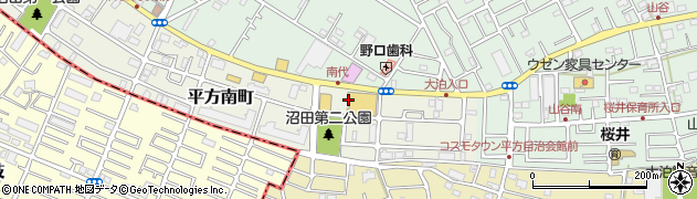 埼玉県越谷市平方南町19周辺の地図