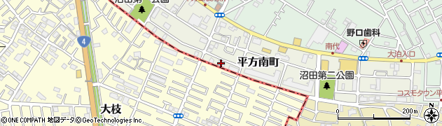 埼玉県越谷市平方南町9周辺の地図