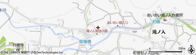 埼玉県入間郡毛呂山町滝ノ入410周辺の地図