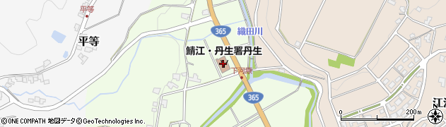 鯖江・丹生消防署丹生分署周辺の地図